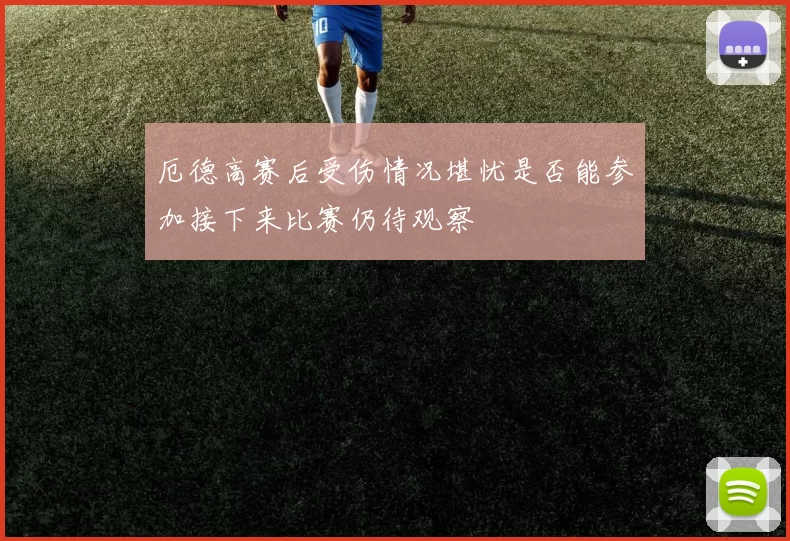厄德高赛后受伤情况堪忧是否能参加接下来比赛仍待观察